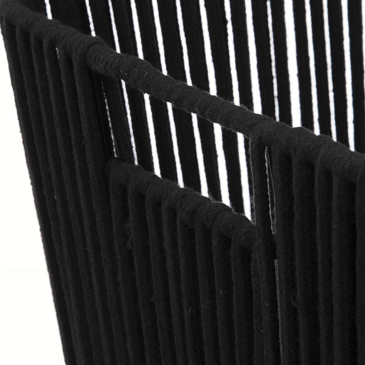 Cesto de almacenaje wc negro