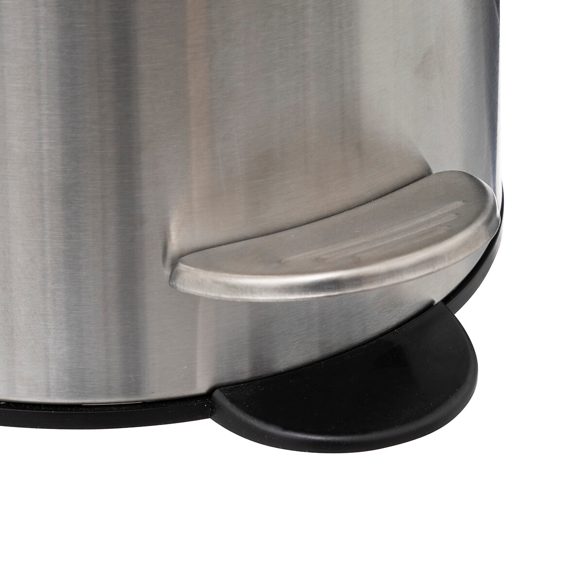 Cubo De Basura Inox C/Tapa De Bambú 3L