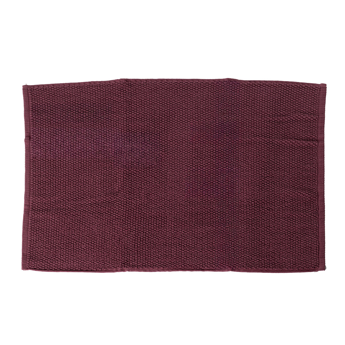 Alfombra de ba&ntilde;o ESSENZA rosa oscuro 50x70cm