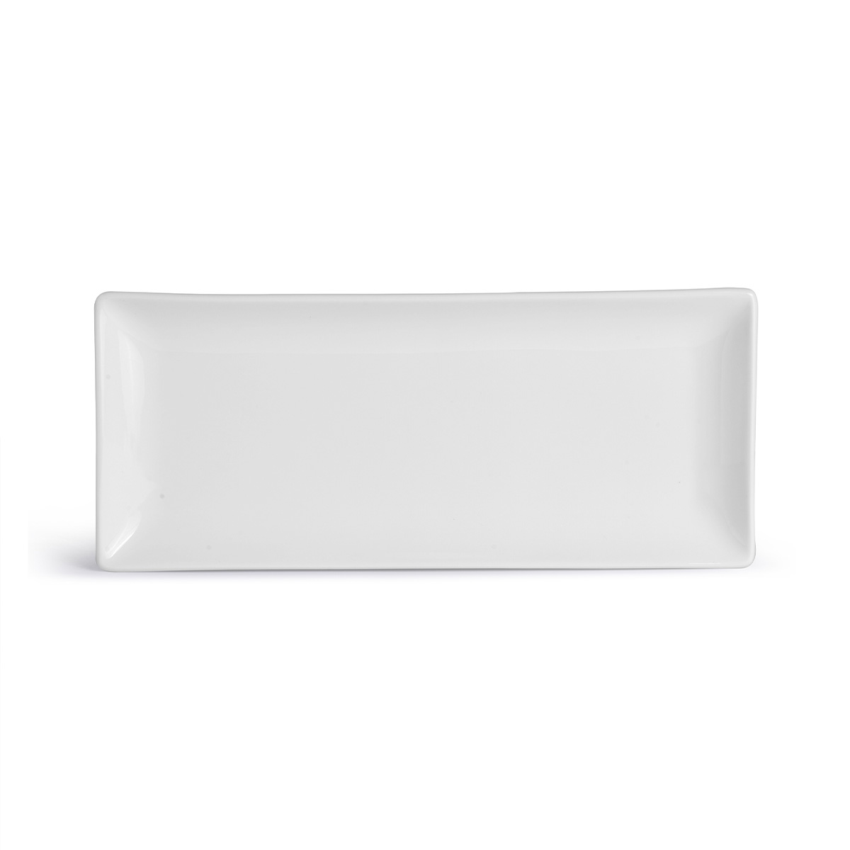 Bandeja rectangular de porcelana 35.5x15cm
