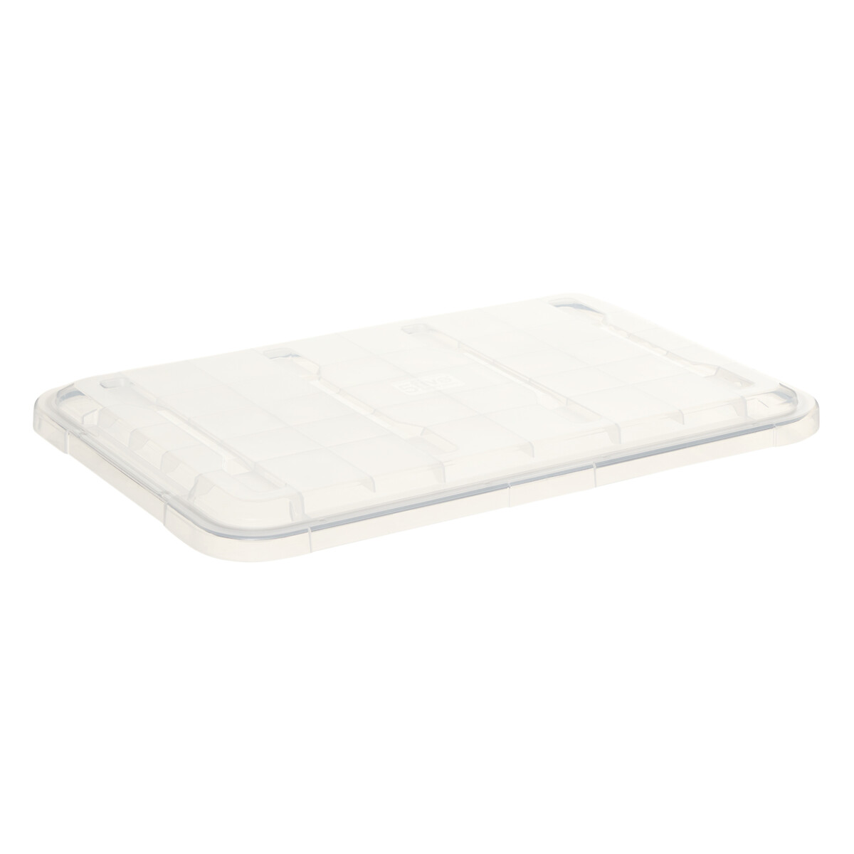 Caja de almacenaje con tapa de pl&aacute;stico 50L