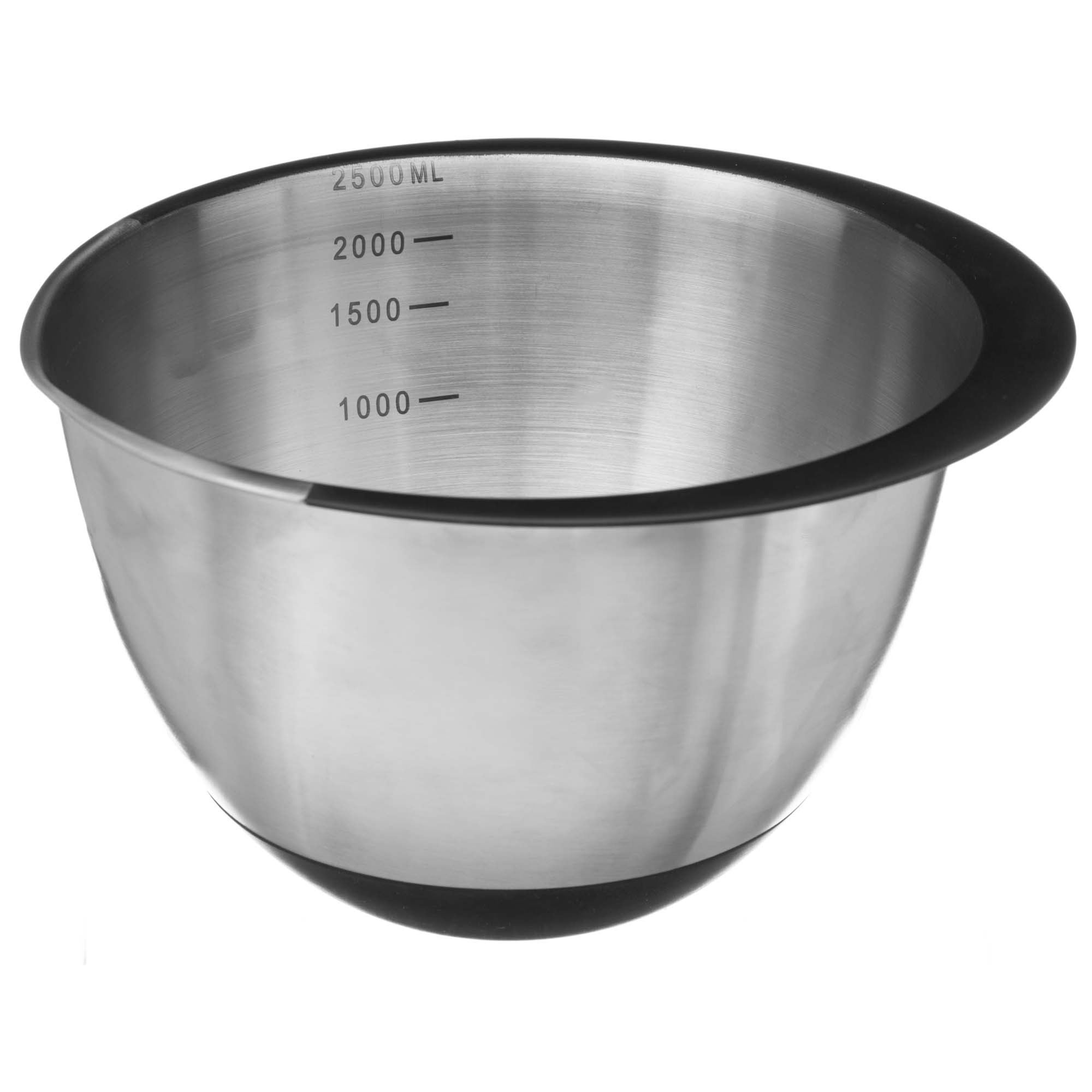 Cuenco Inoxidable Antideslizante 2.2L