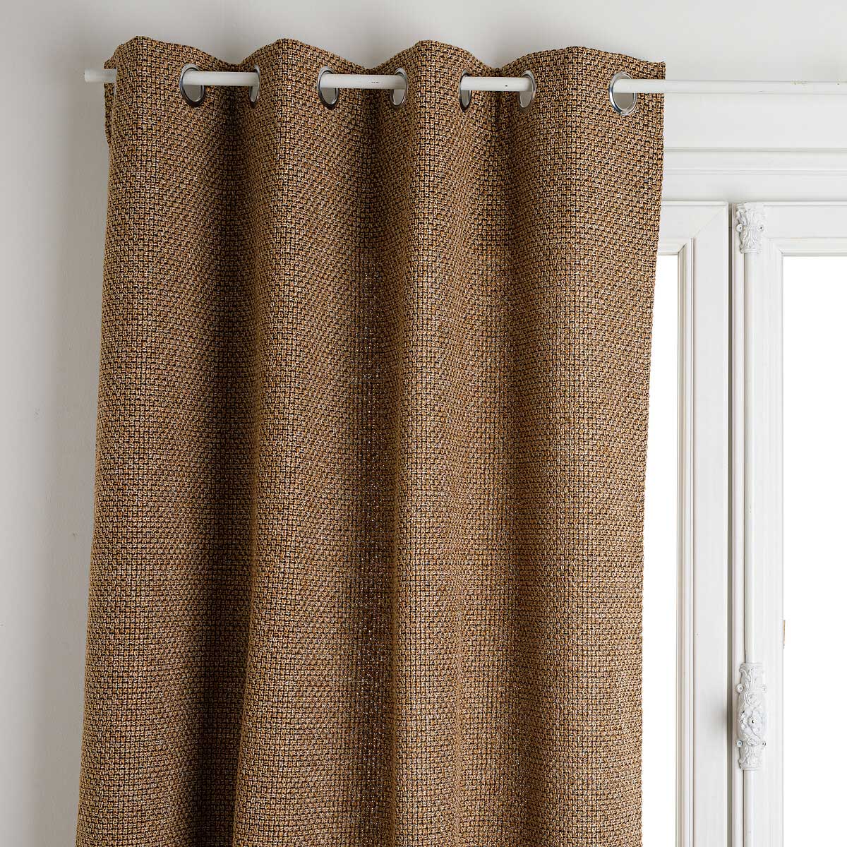 Cortina Maille Wild Linho Bege 140x260cm