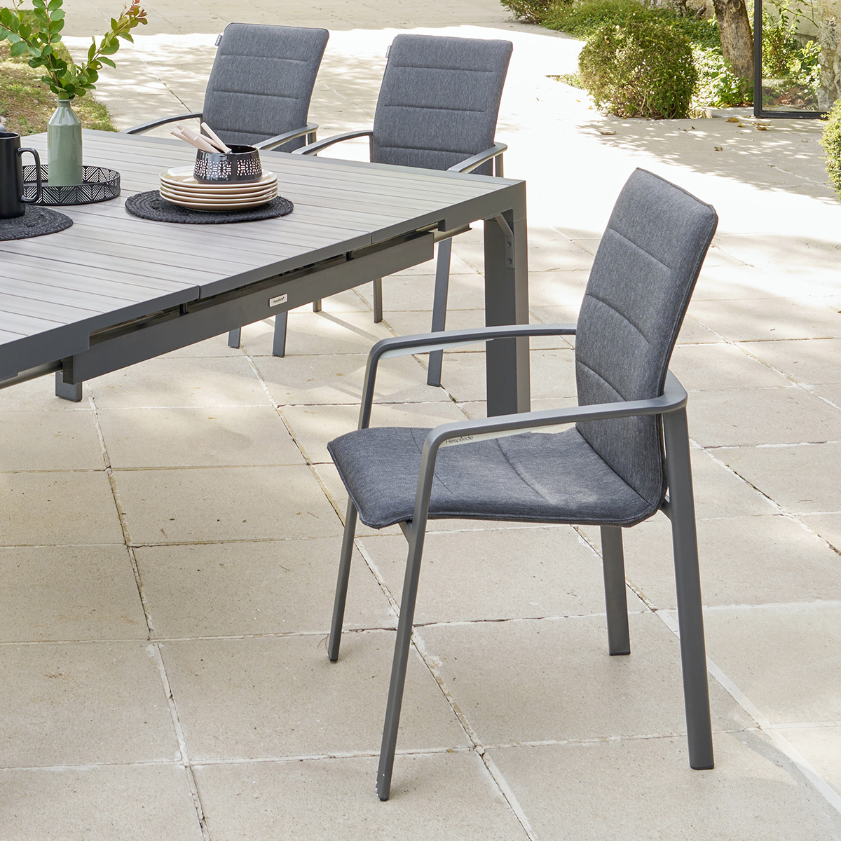 Silla DIESE gris antracite y graphite