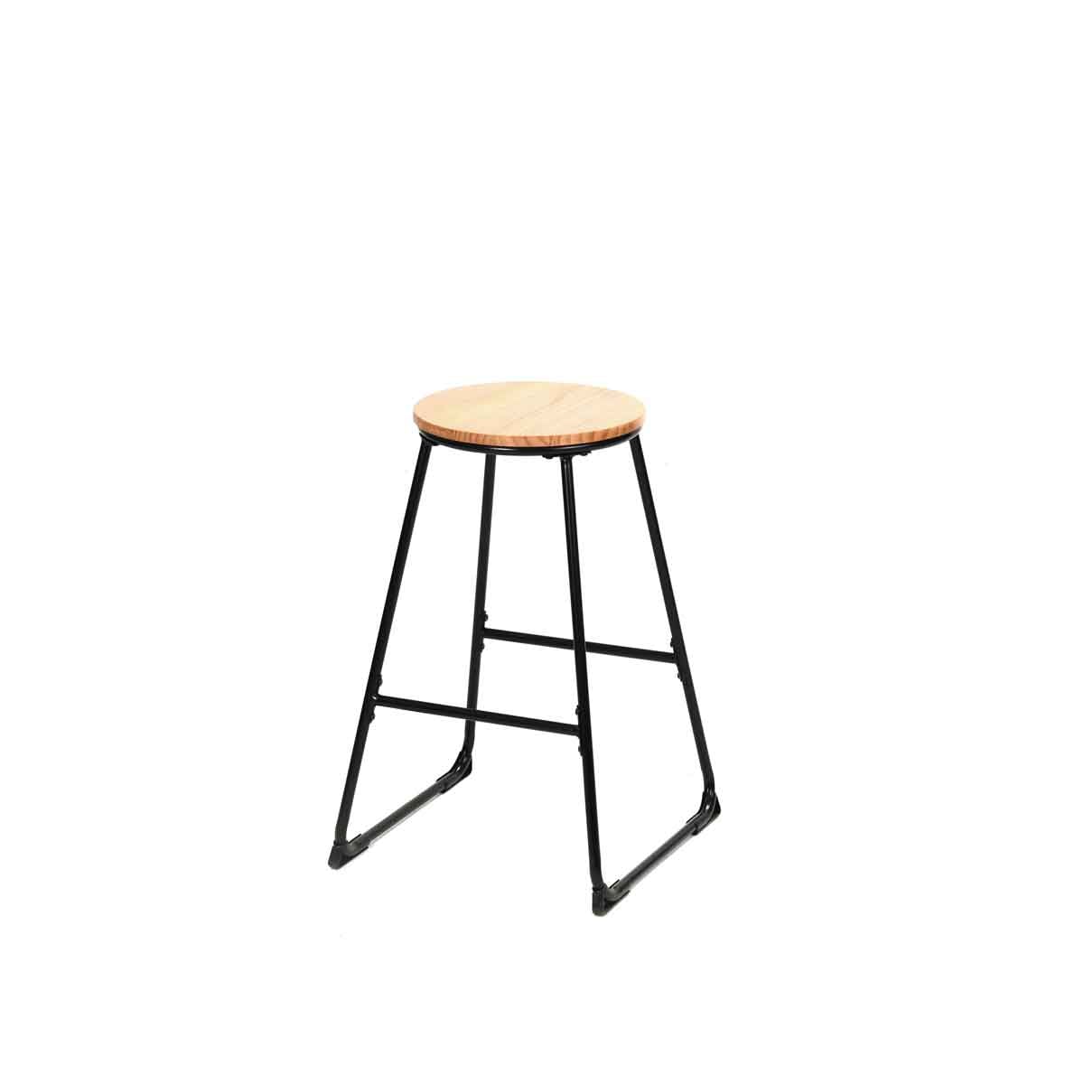 Taburete ARHA con patas de metal