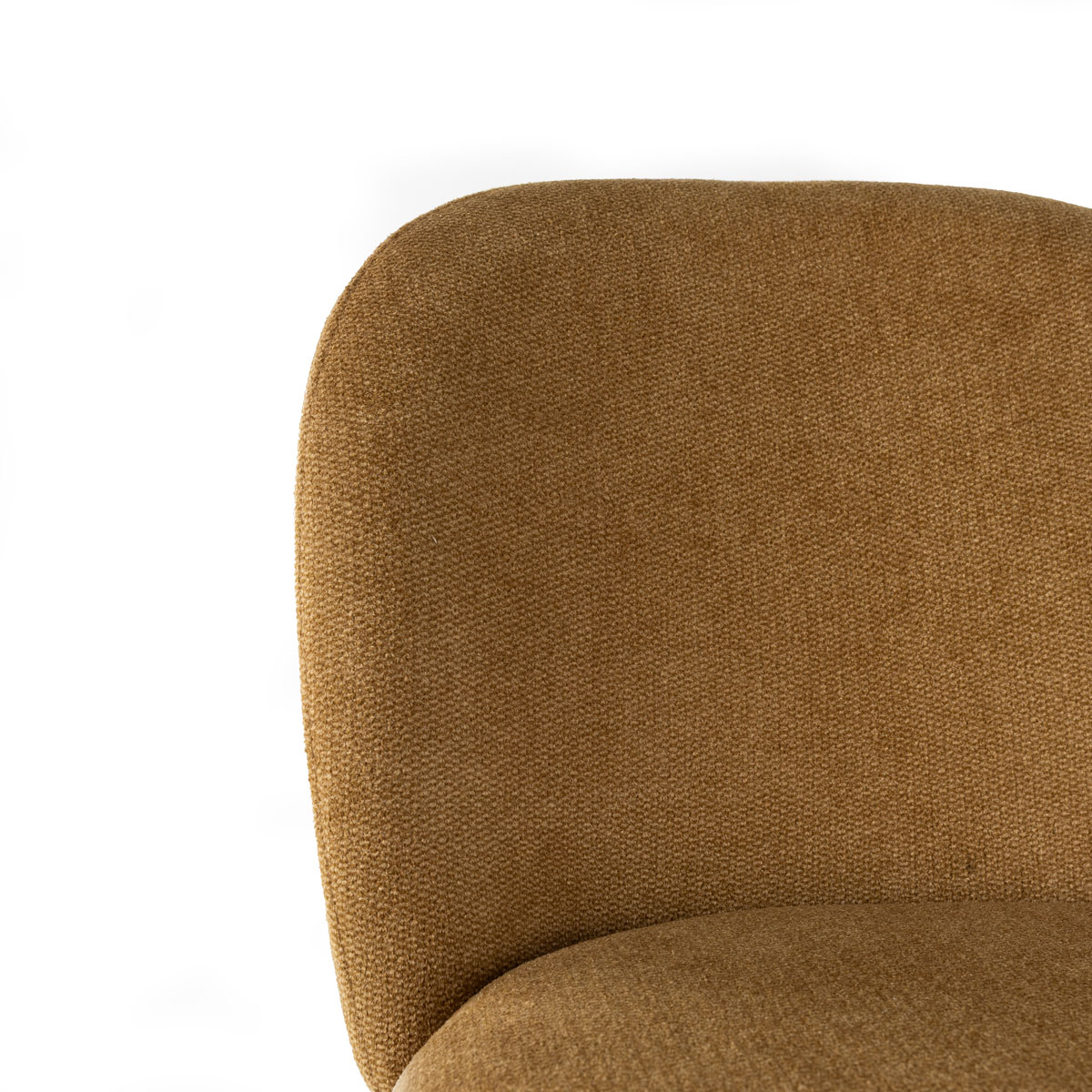 Silla MONTEVIL de tela ocre