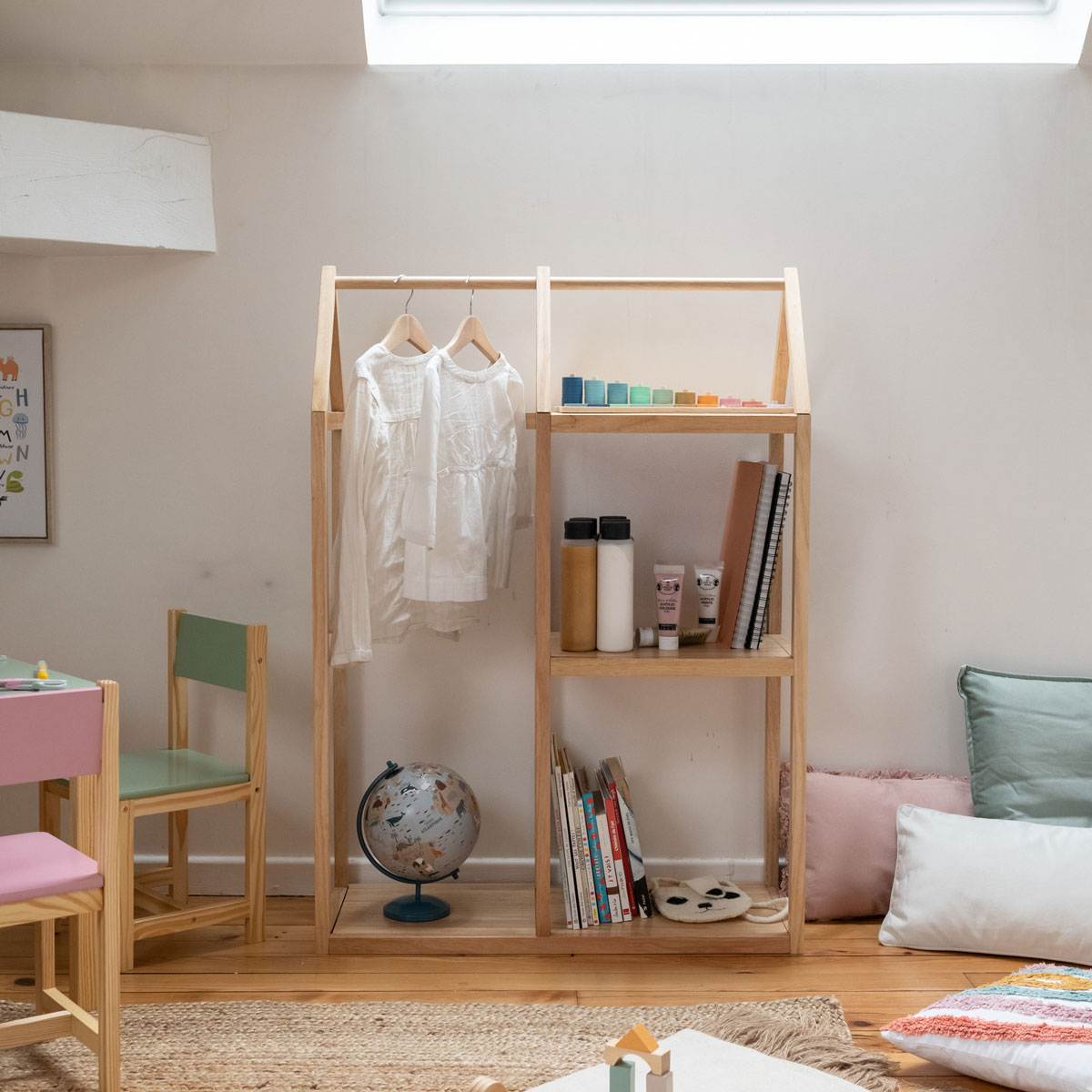 Armario Hevea Dino 82x33x115Cm