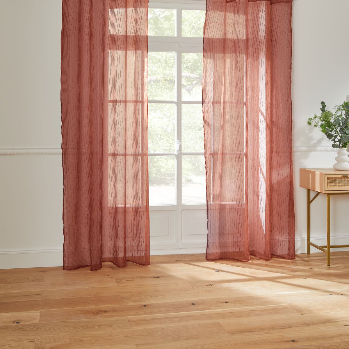 Cortina MILA terracota 140x240cm