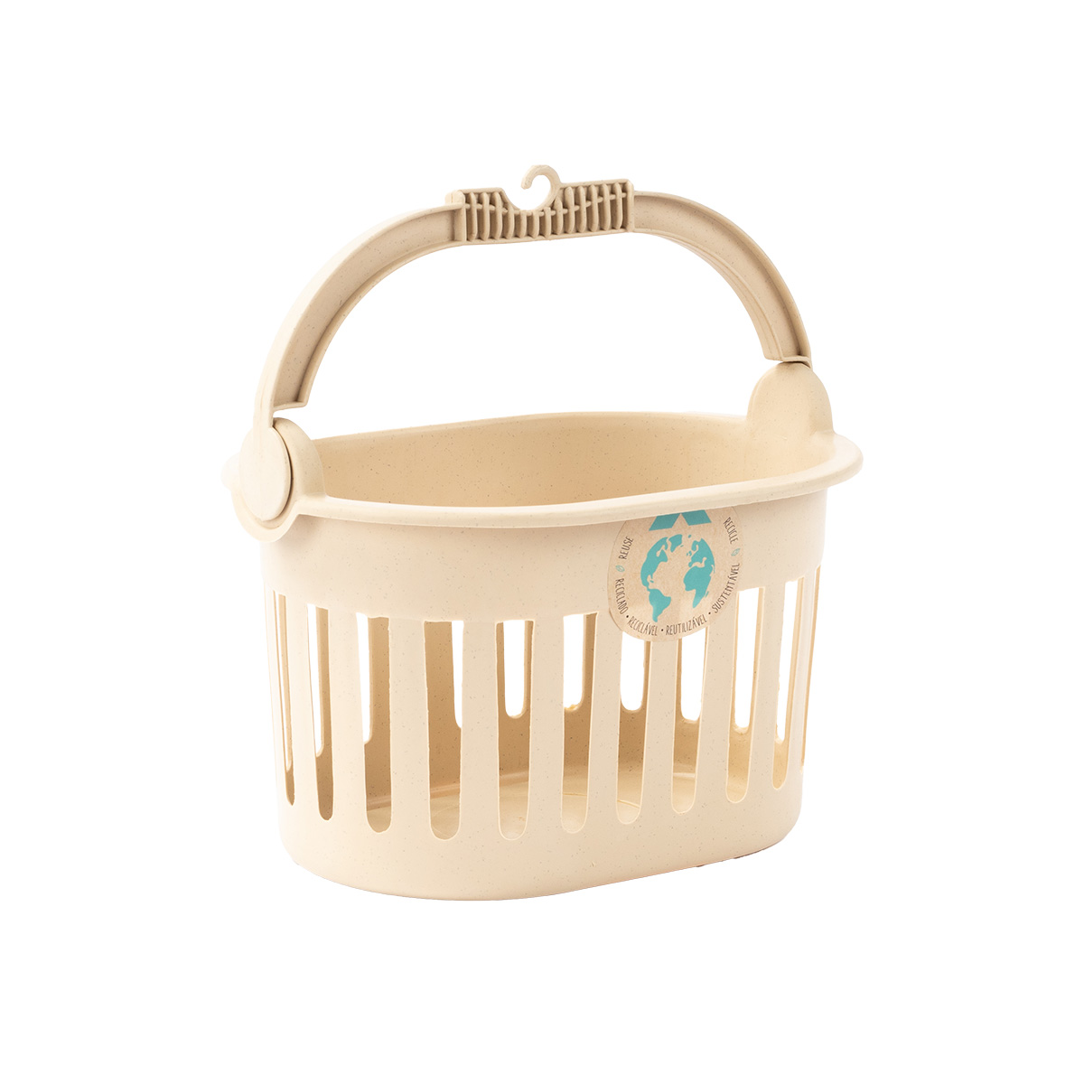 Cesta Para Pinzas De Ropa Land Marrón