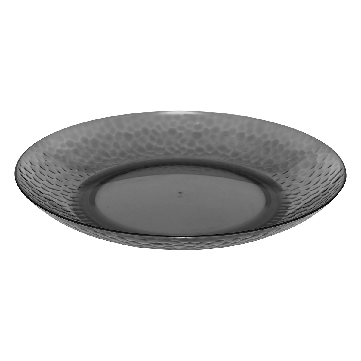 Plato llano ESTIVA 27cm gris poliestireno