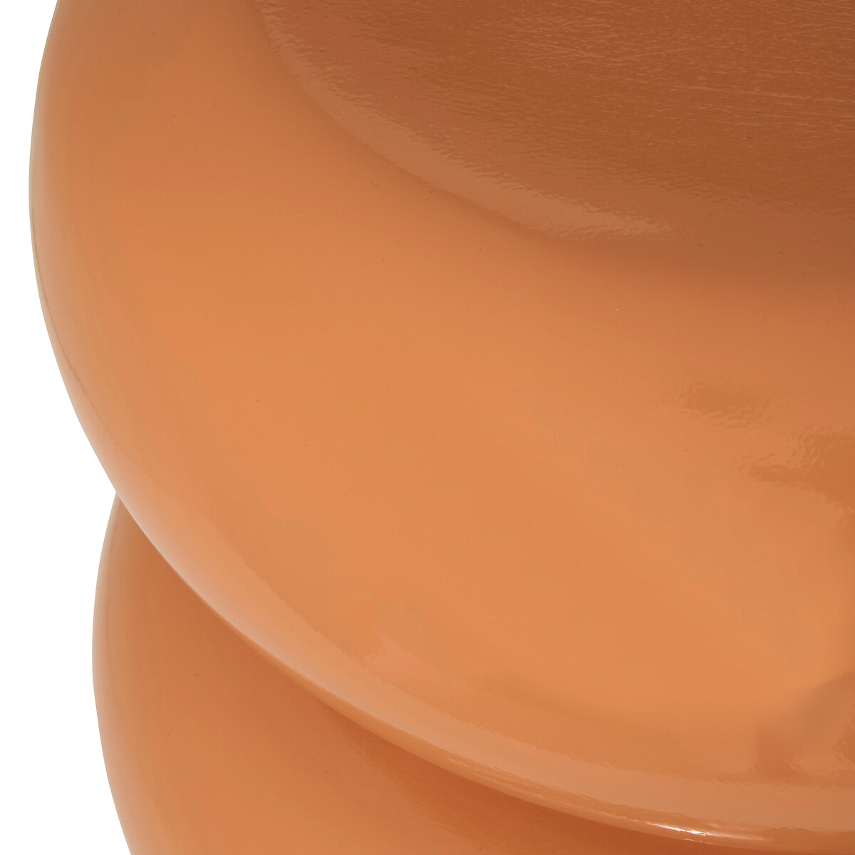 Mesa auxiliar STONETO naranja 43cm