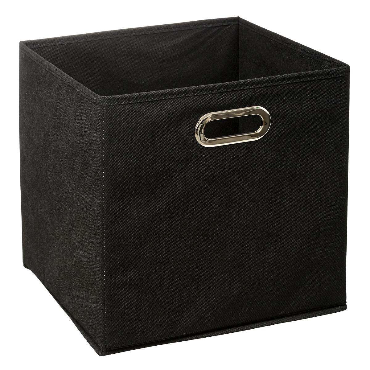 Caja De Almacenaje Negro 31x31x31Cm