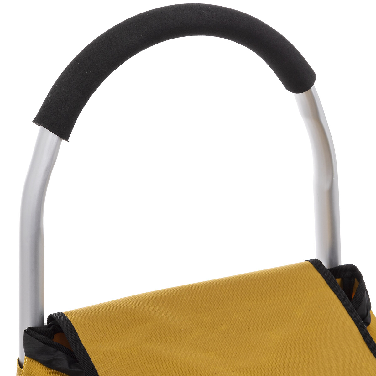 Carrinho De Compras Dobrável Amarelo