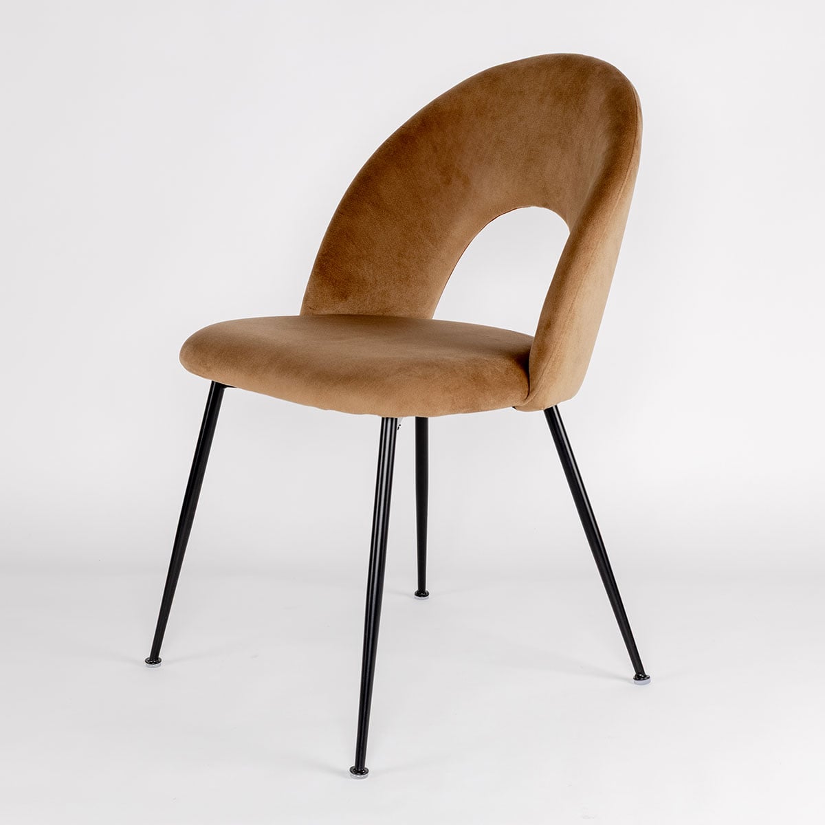 Silla RAVEN de tejido beige