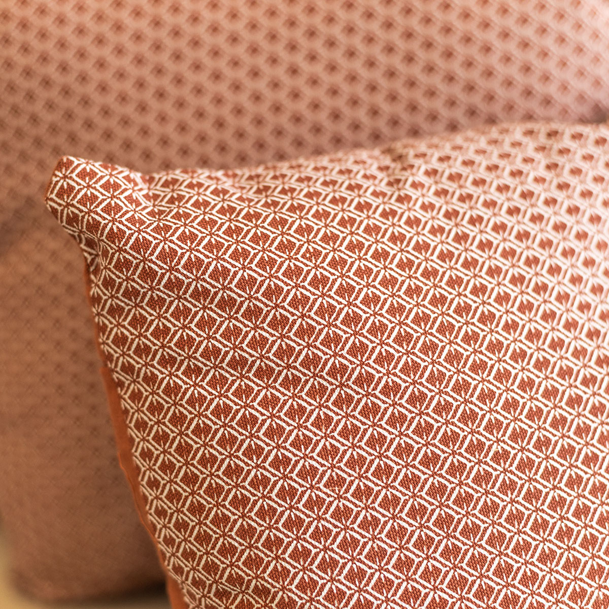 Cojín Otto Terracota 38x38cm