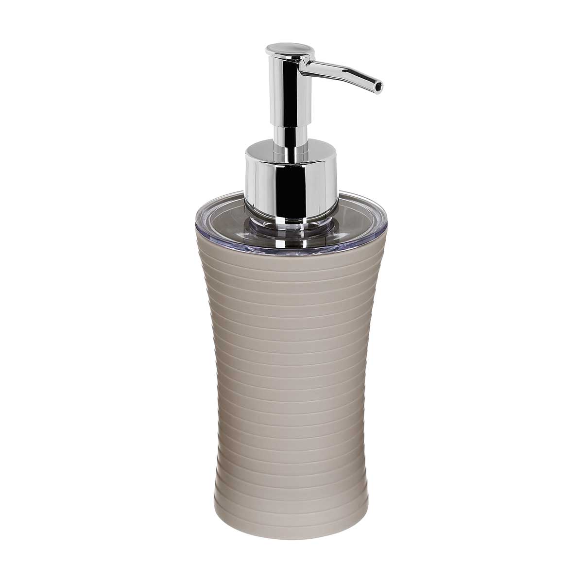 Conjunto De 3 Acessórios WC Riscas Taupe