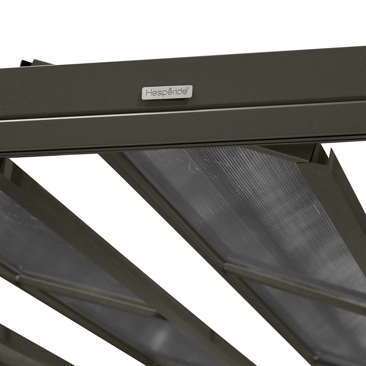 Extensi&oacute;n p&eacute;rgola ENOLIE graphite de aluminio 