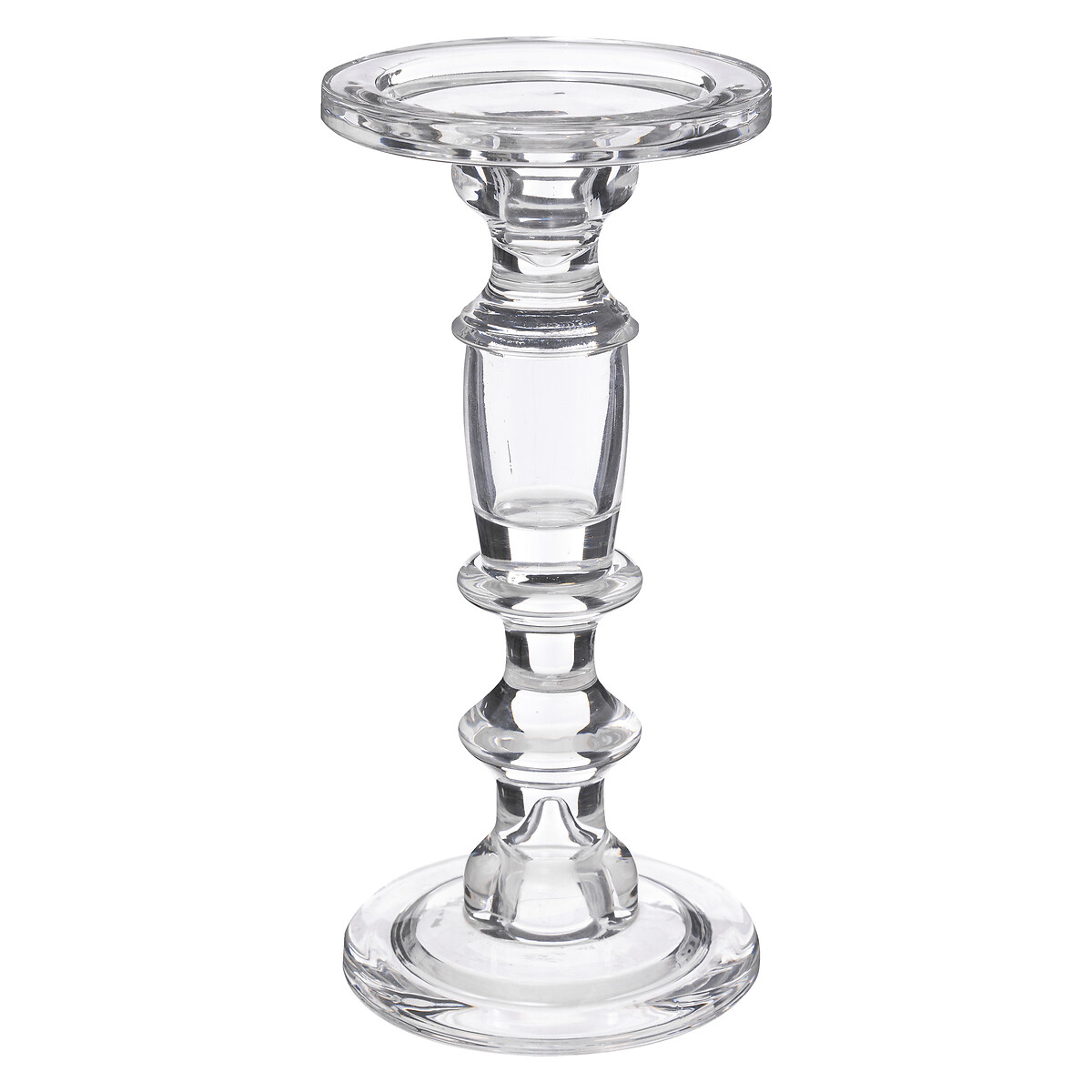 Candelabro De Vidrio 11.4x24.5Cm