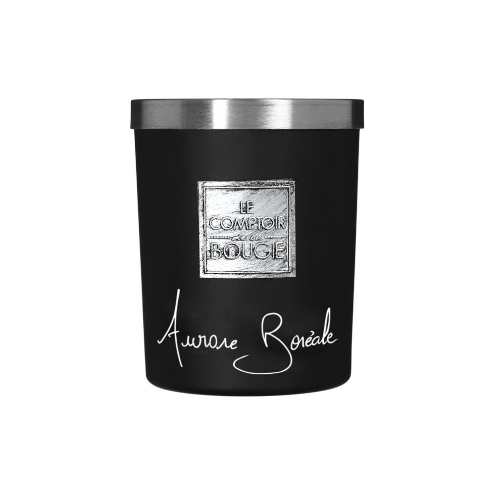 Vela Vaso Aurora Boreal 490G 10x12.5Cm