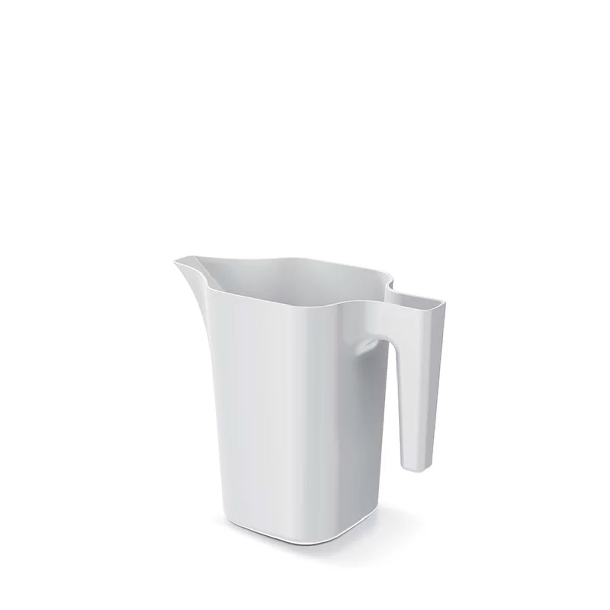 Regadera blanca 20x12cm