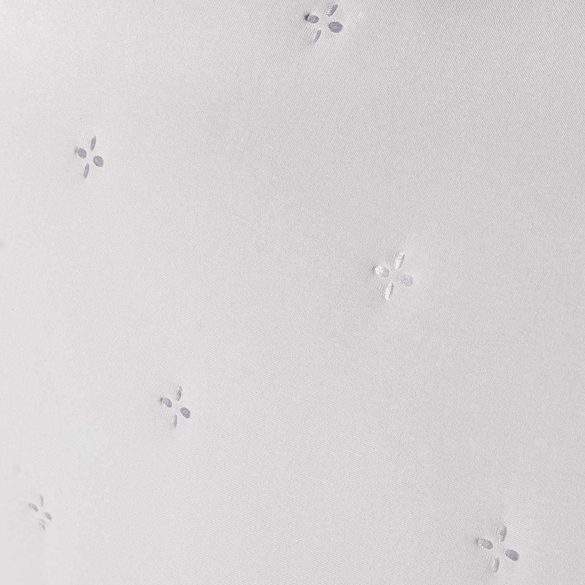 Cojín AMALFI gris con encaje 45x60cm