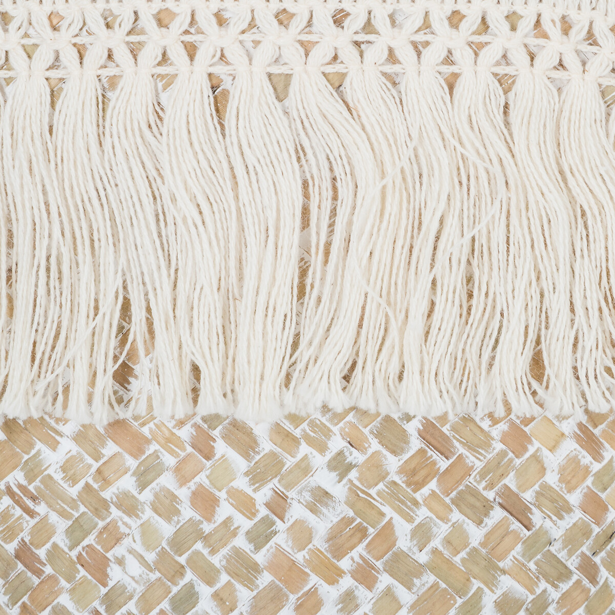 Cesta Decorativa Ete C/Flecos 26x23Cm