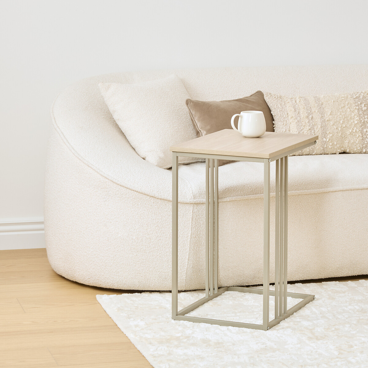 Mesa auxiliar DUNA beige