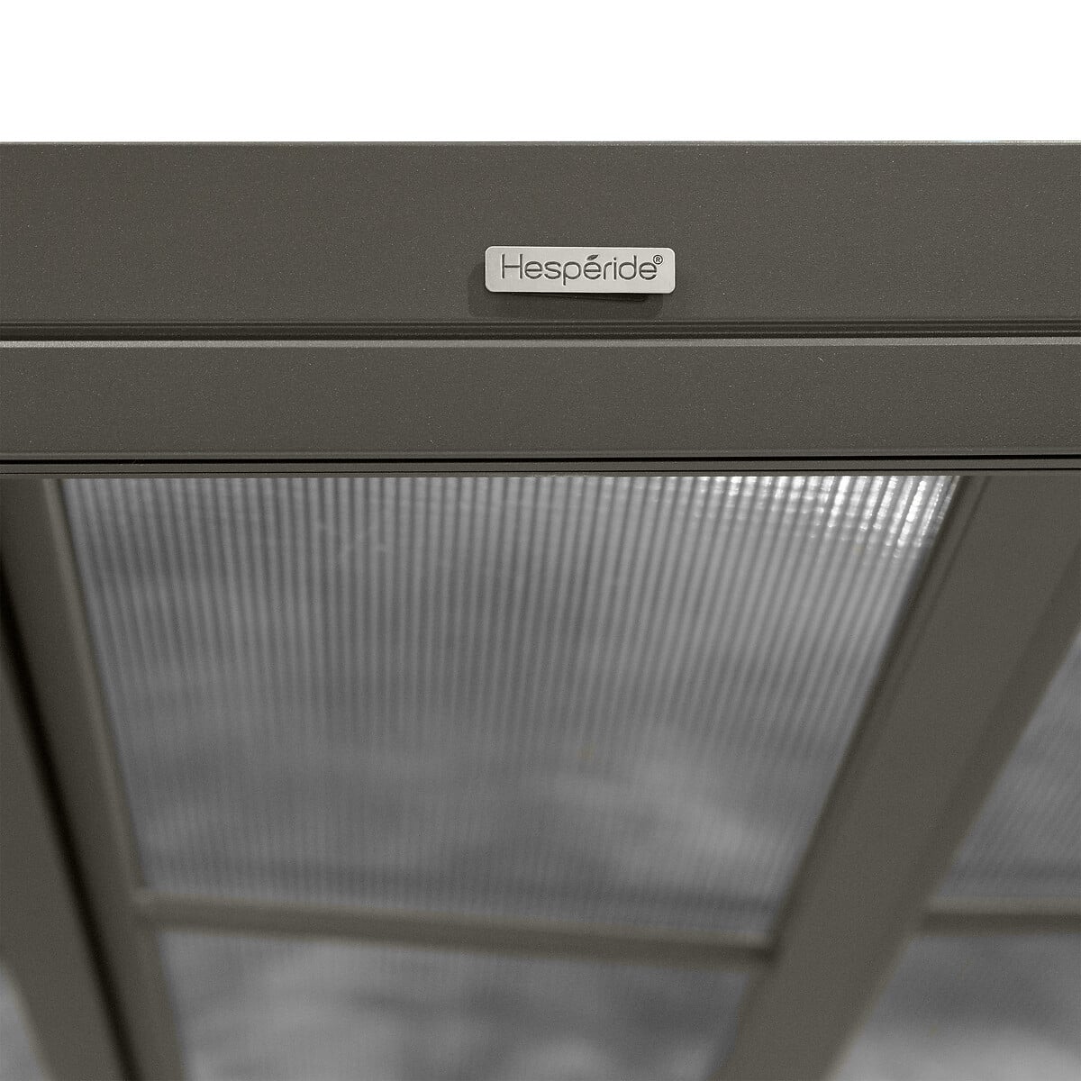 Extensi&oacute;n p&eacute;rgola ENOLIE graphite de aluminio 