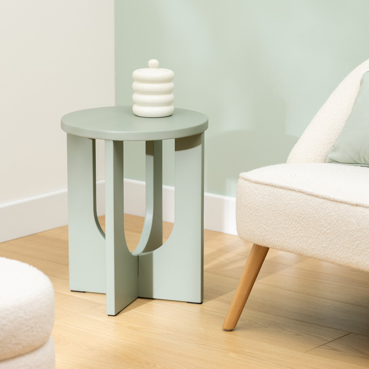 Mesa auxiliar BLOOM verde