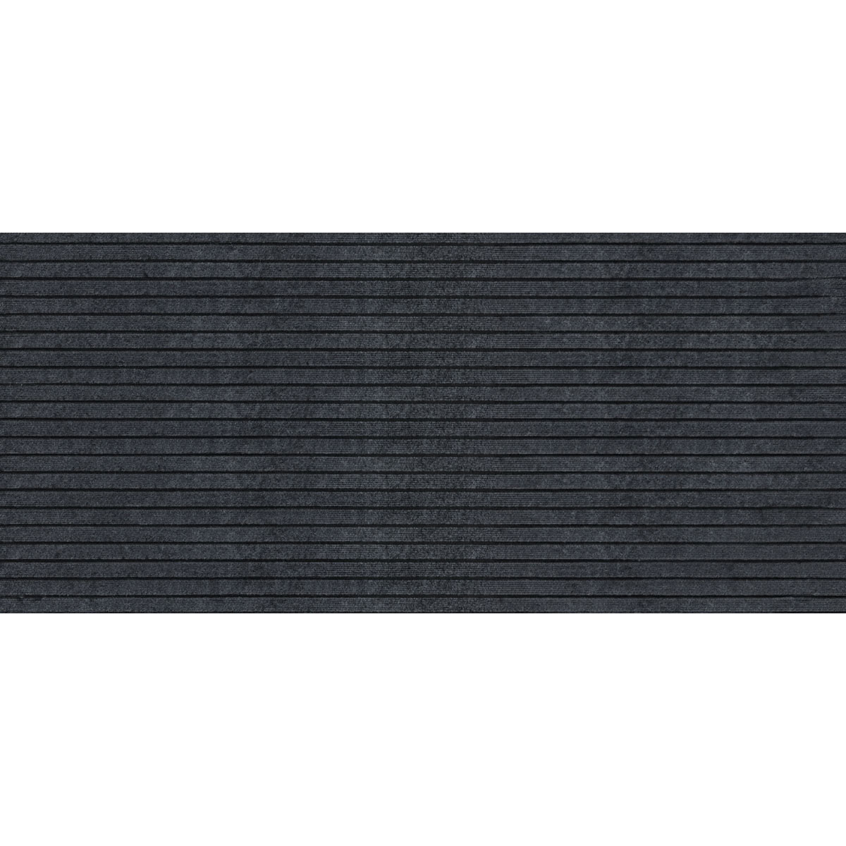 Alfombra STRIPES negro 90x200cm