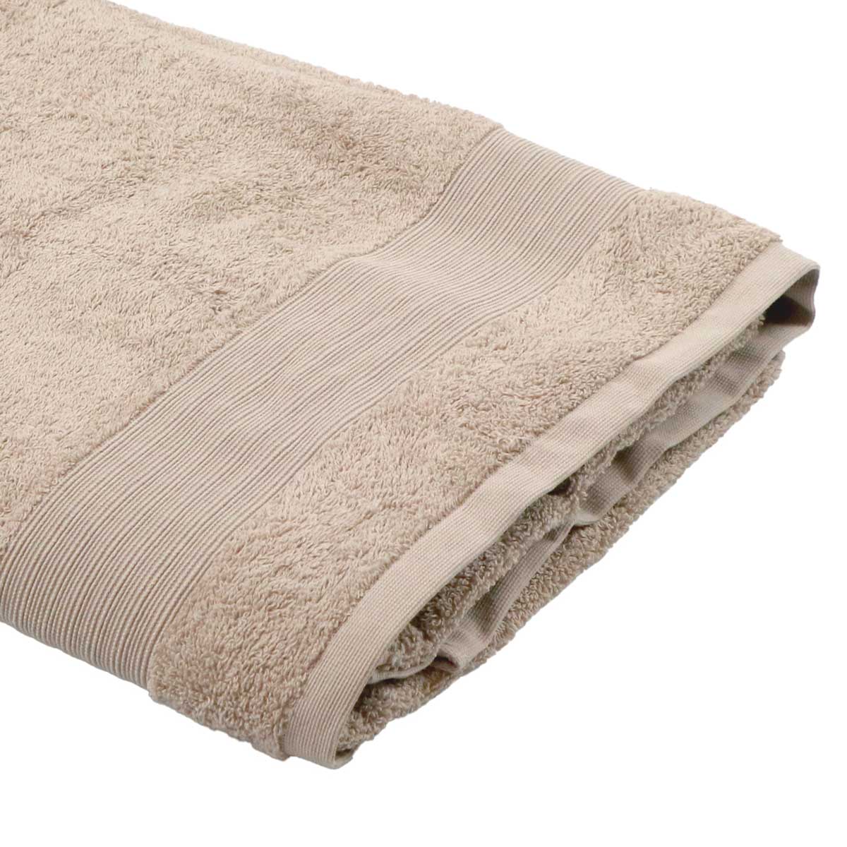 Toalla s&aacute;bana beige TIMELESS 100x150Cm