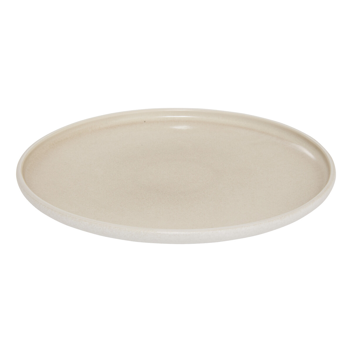 Plato llano SIENNA beige 27cm