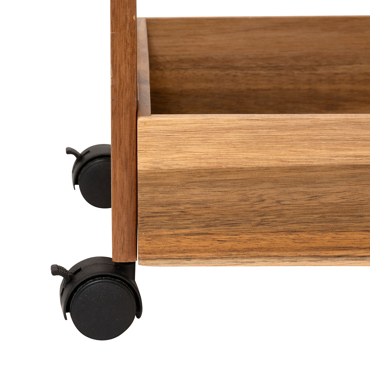 Carr de cocina de madera de acacia con 3 niveles