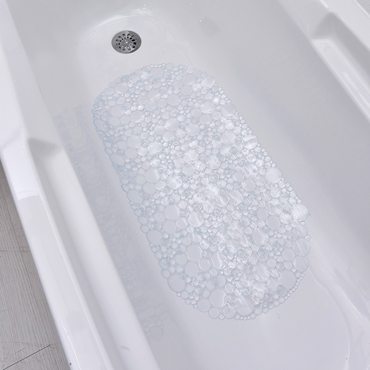 Alfombrilla p/baño antideslizante 36x69cm