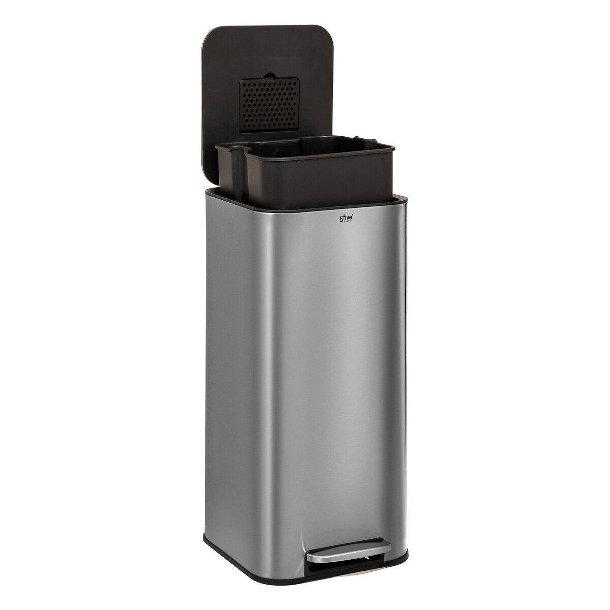 Cubo de basura DELTA met&aacute;lico 30L