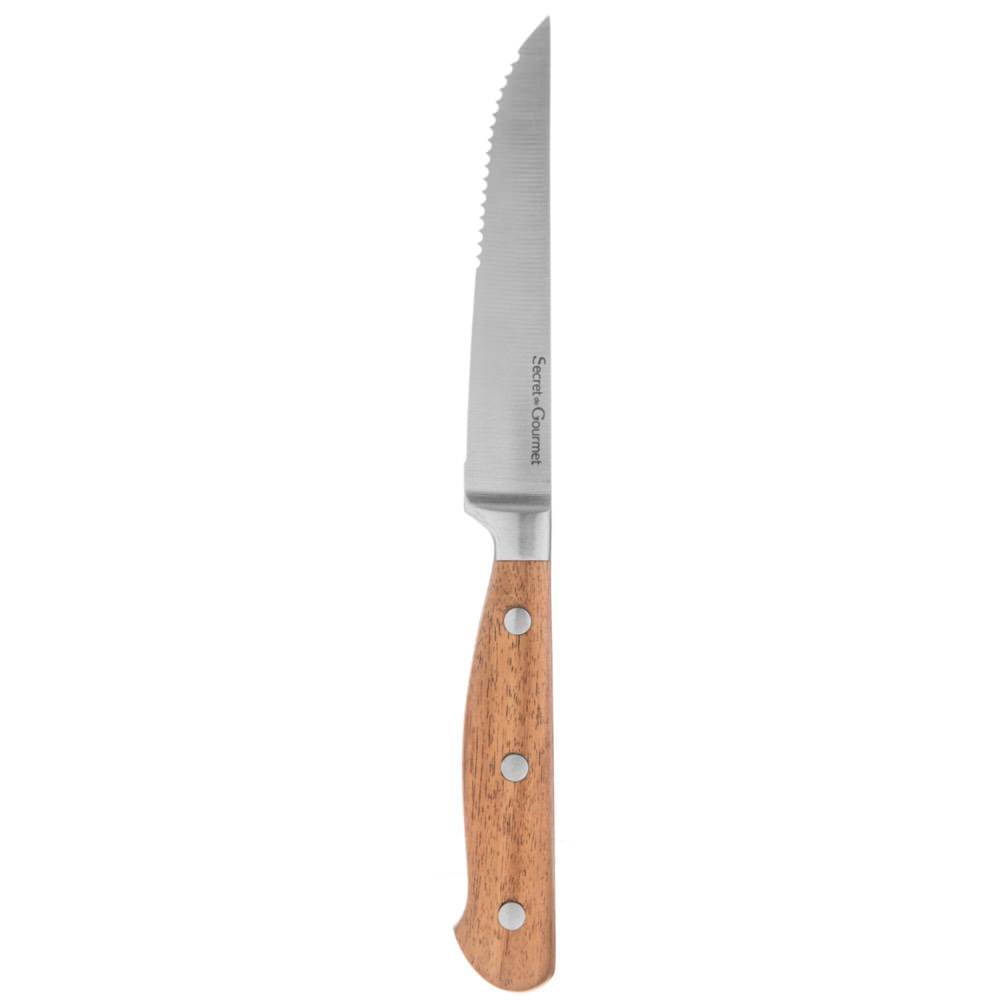 Cuchillo Chuletero Elegancia Con Mango