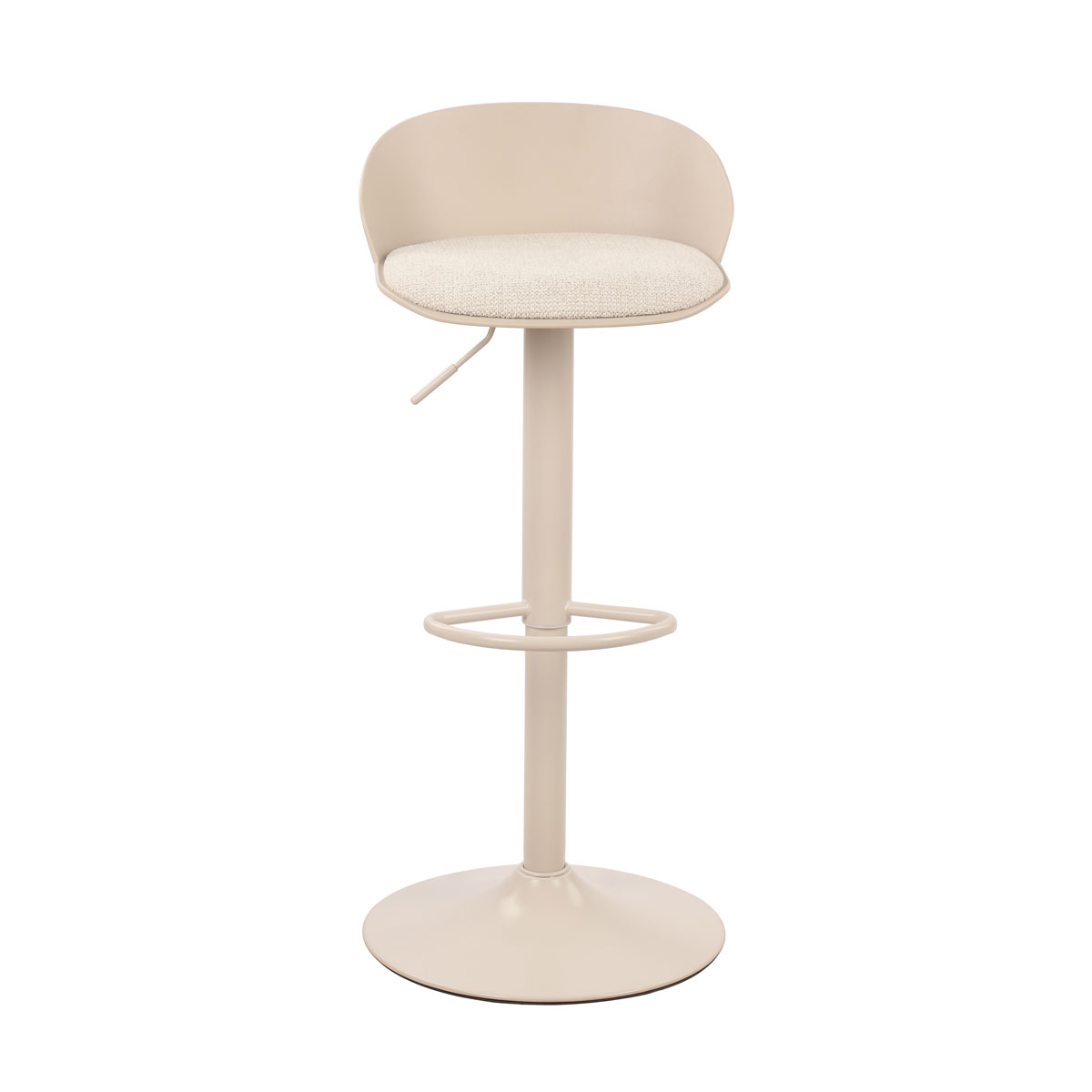 Taburete bar regulable FLAIR beige
