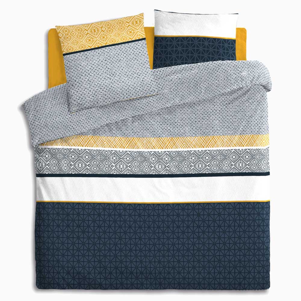 Juego funda nórdica y 2 fundas almohadas RAY