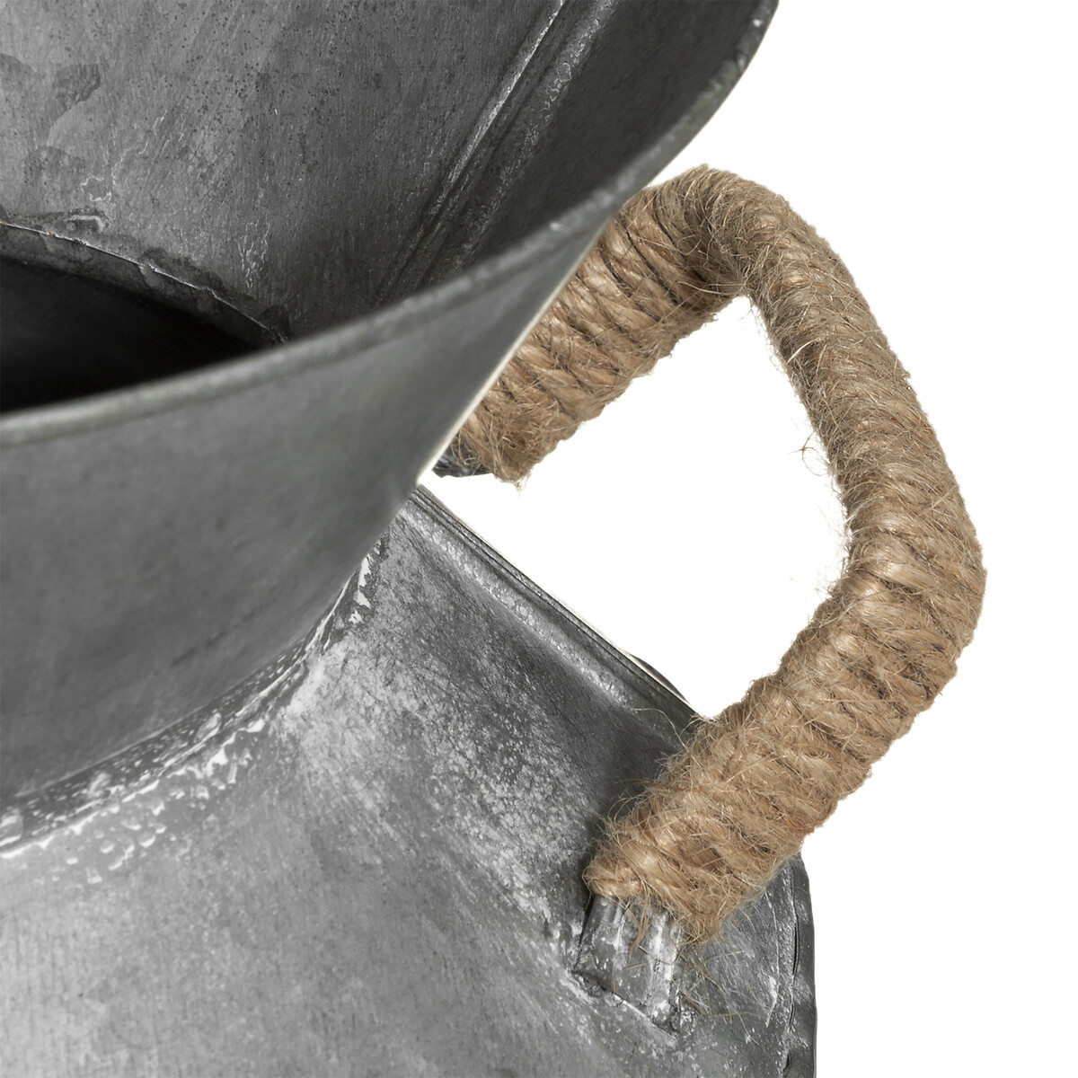 Lechera Decorativa Gris 21x37Cm