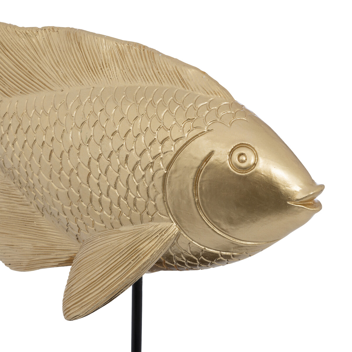 Estatua en forma de pez OC&Eacute;ANE de resina 25cm