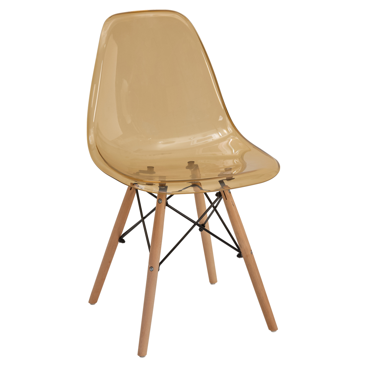 Silla WOODY amarilla