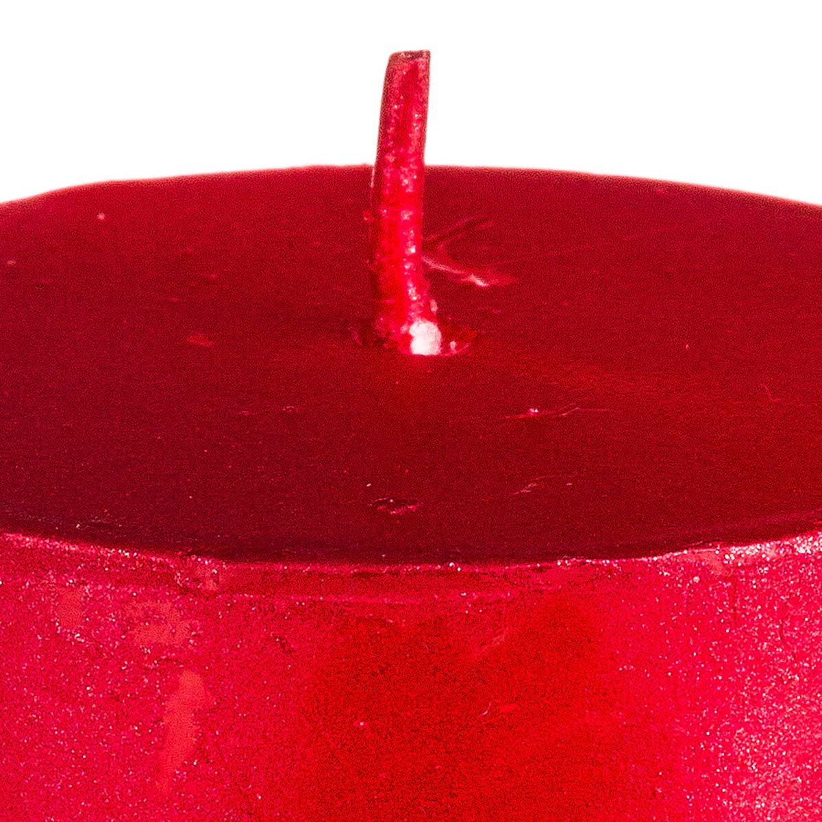 Set 4 Velas Rojas