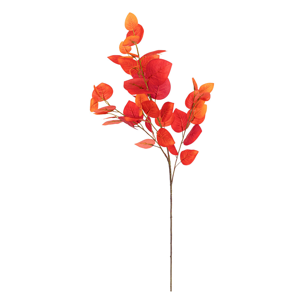Rama eucalipto artificial rojo 92cm