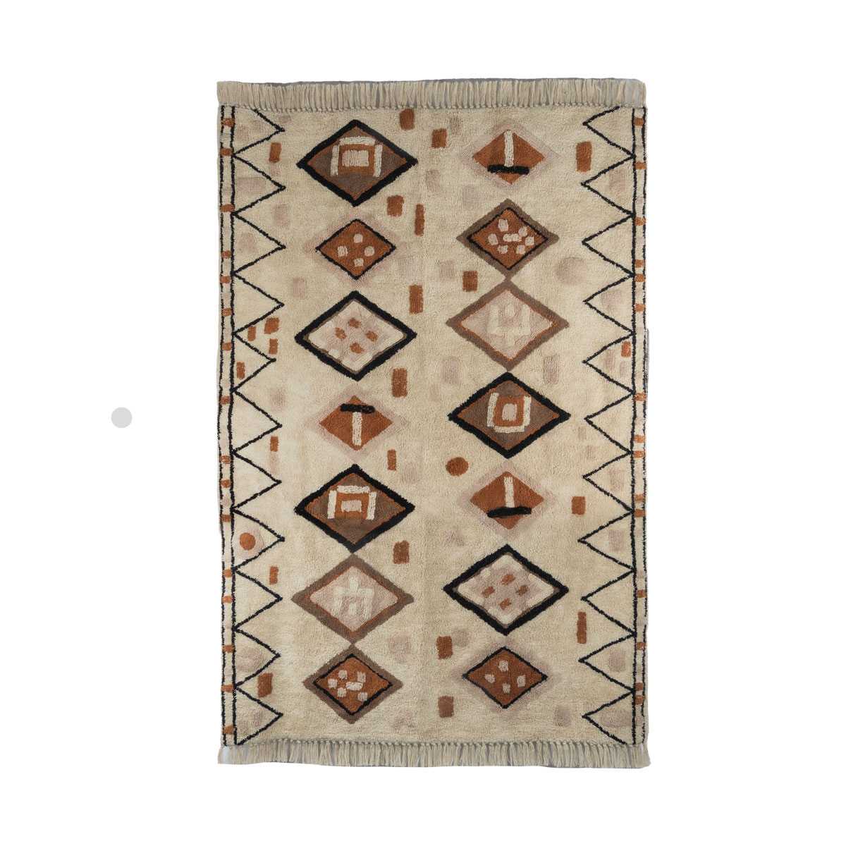 Alfombra Bilbao Con Flecos 160x230cm