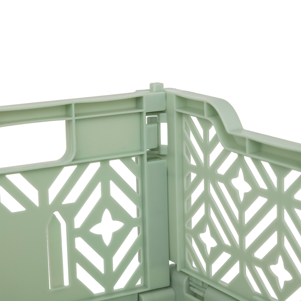 Caja plegable verde 30x20x11cm