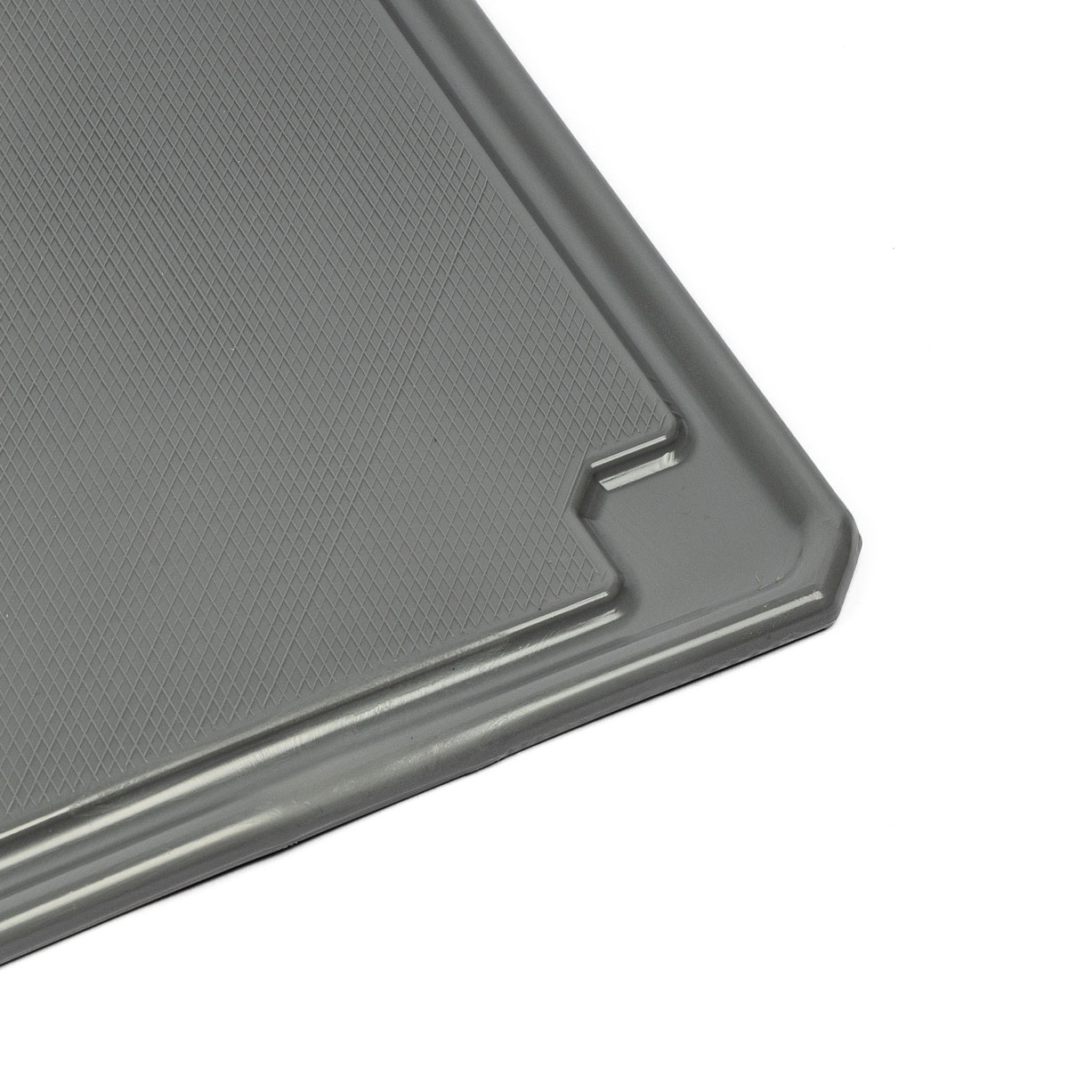 Tabla De Cocina Gris 370x255x9Mm