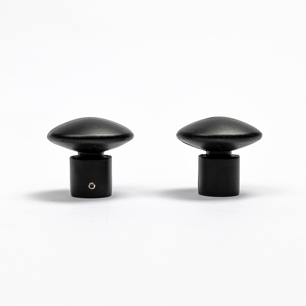 Juego De 2 Remates Champignon D20 Negro