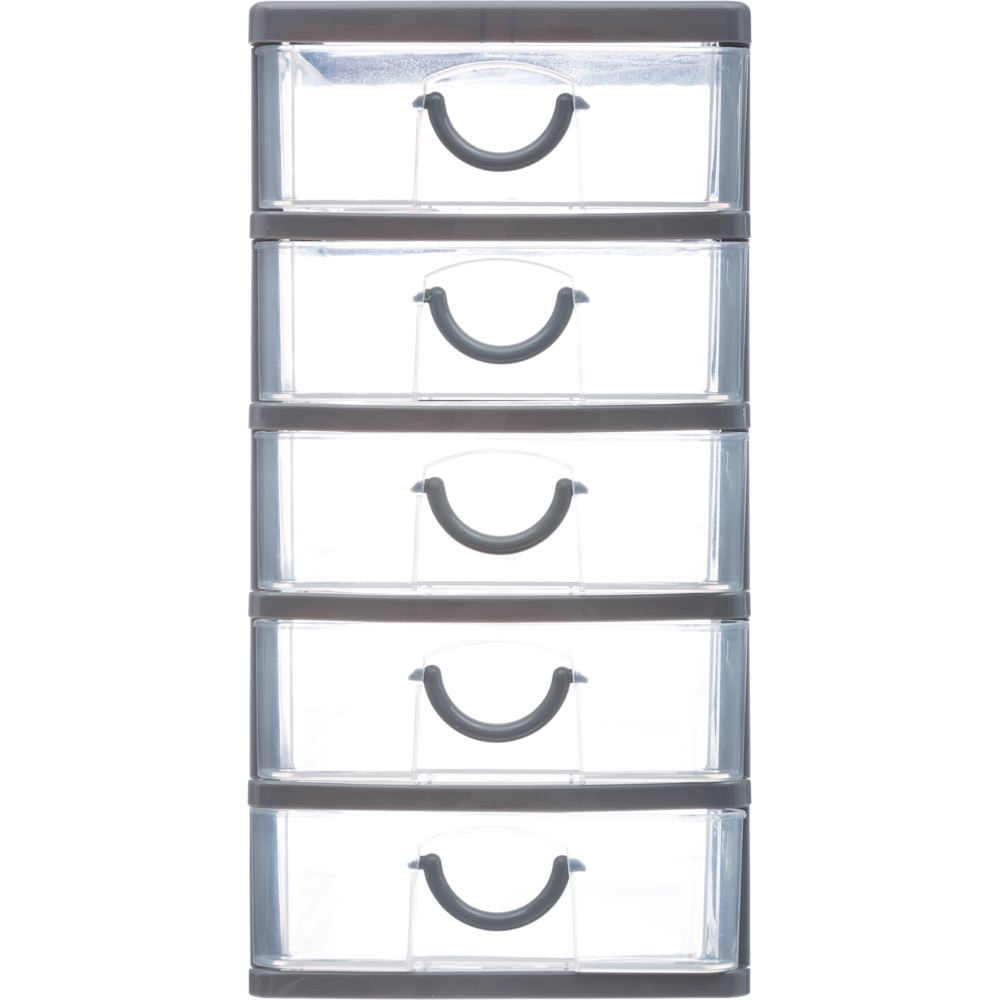 Organizador C/5 Cajones 12.8x15.8x25.6Cm