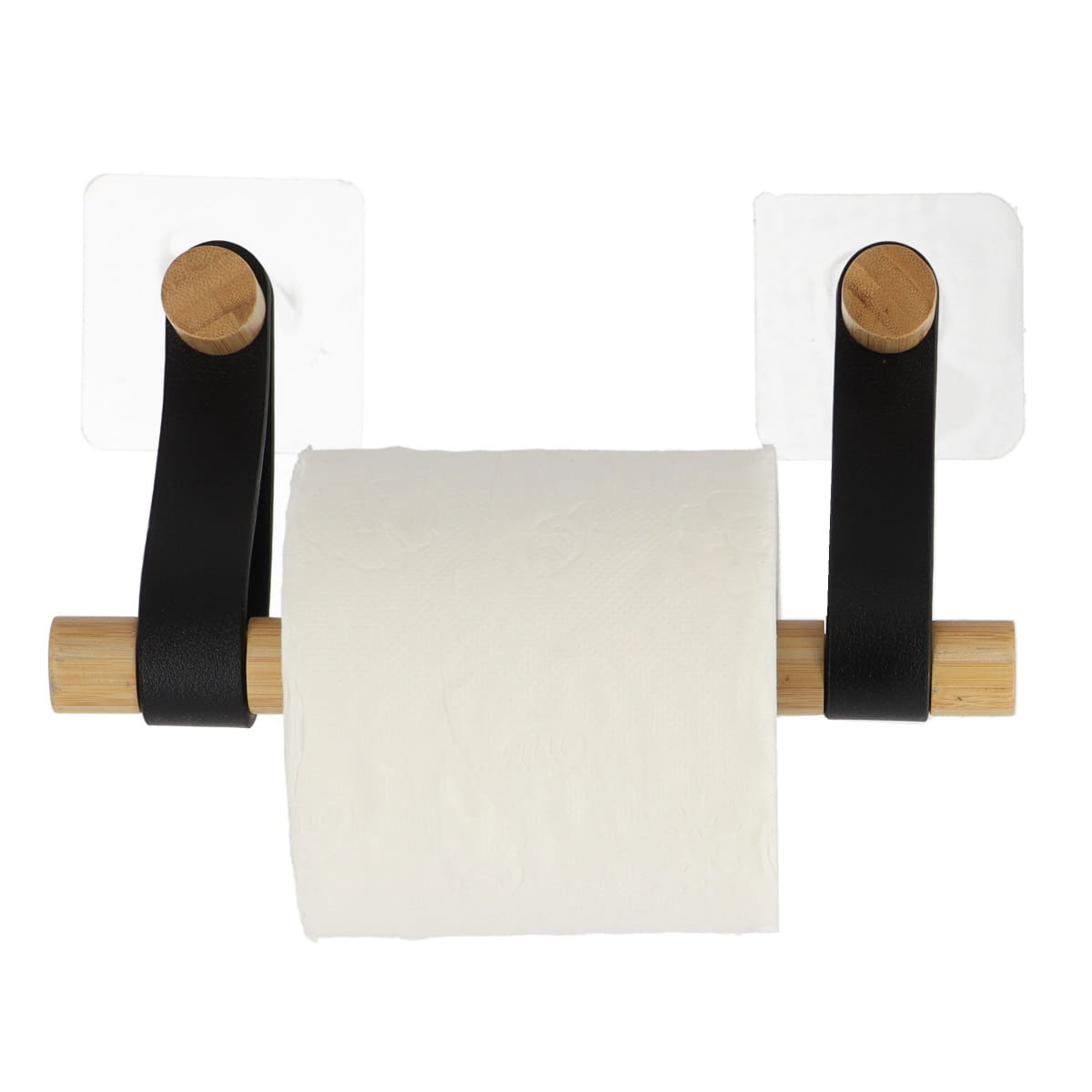 Portarrollos Papel Higi&eacute;nico Bamb&uacute; Y Asa