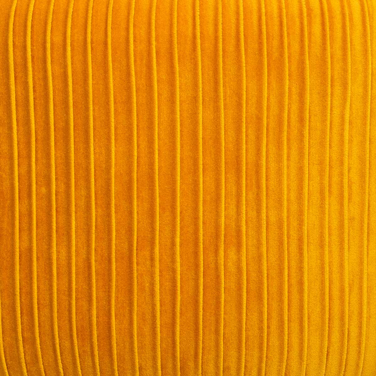 Taburete Solaro Terciopelo Ocre 35x42Cm